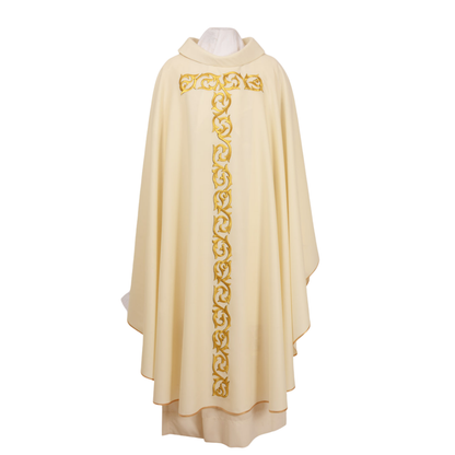 Pure Wool St Mark's Green Chasuble - Available in 4 Liturgical Colours