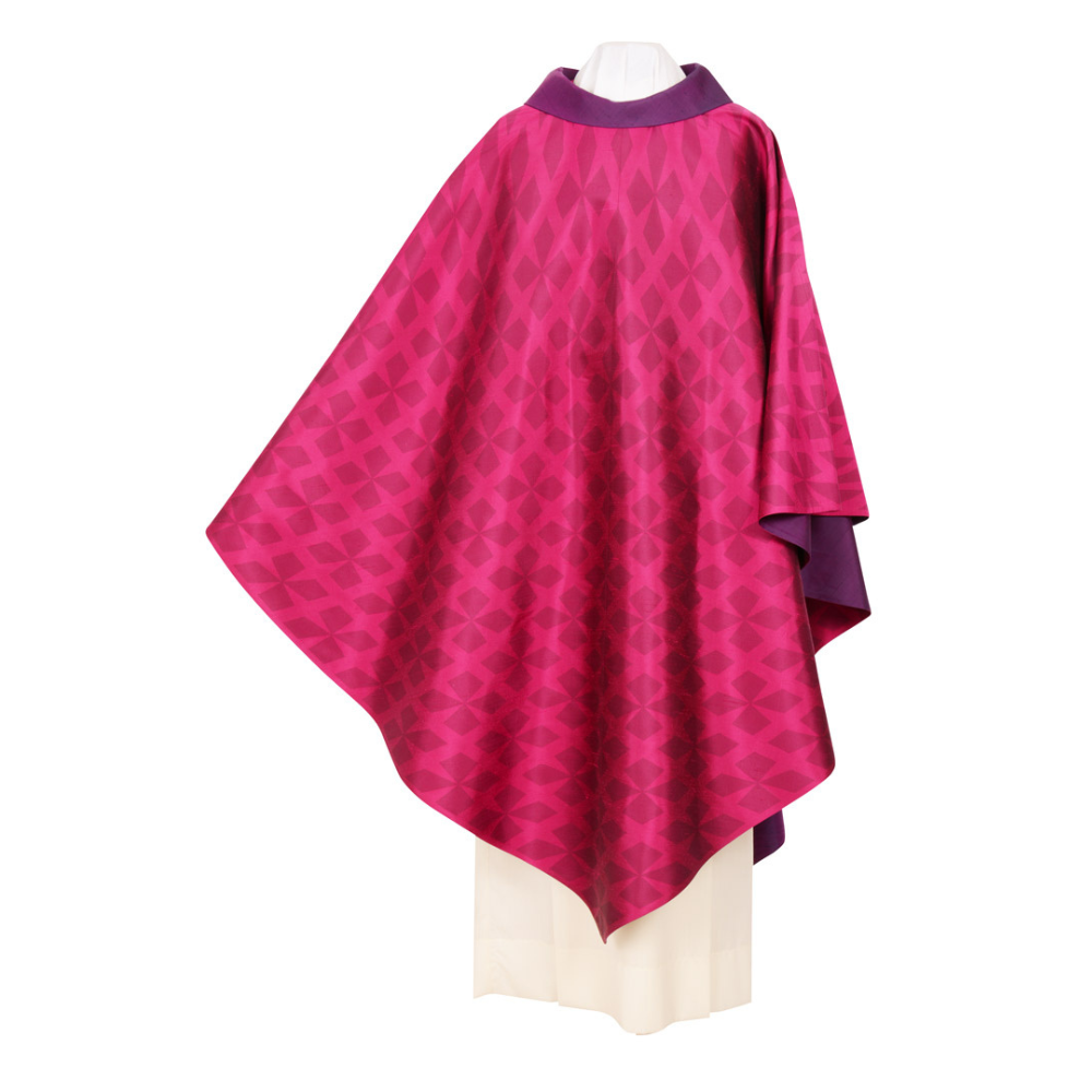 "Croce Fiore" Design Chasuble - Available in 5 Colours
