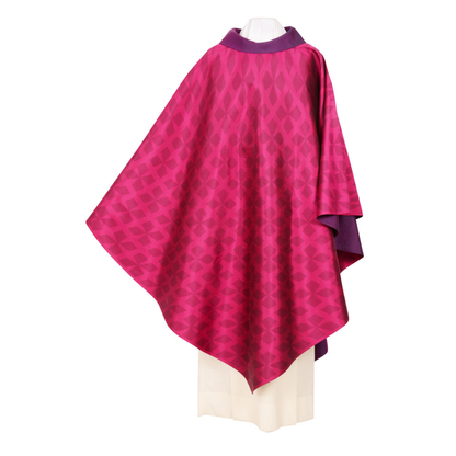 "Croce Fiore" Design Chasuble - Available in 5 Colours