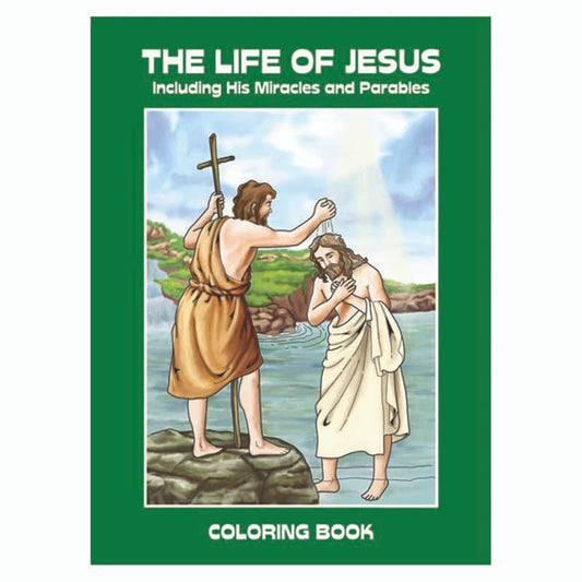 Aquinas Kids Colouring Book - The Life of Jesus - 12/pk