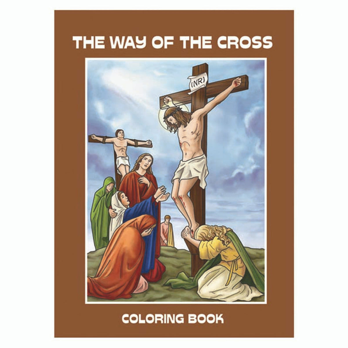 Aquinas Kids Colouring Book - The Way of the Cross - 12/pk
