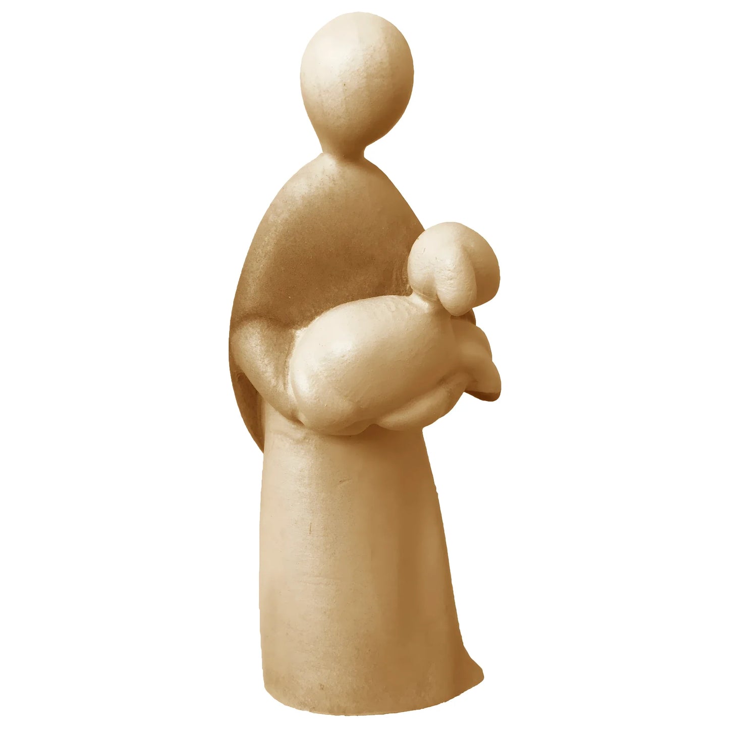 Shepherd boy with Lamb - Maple Wood