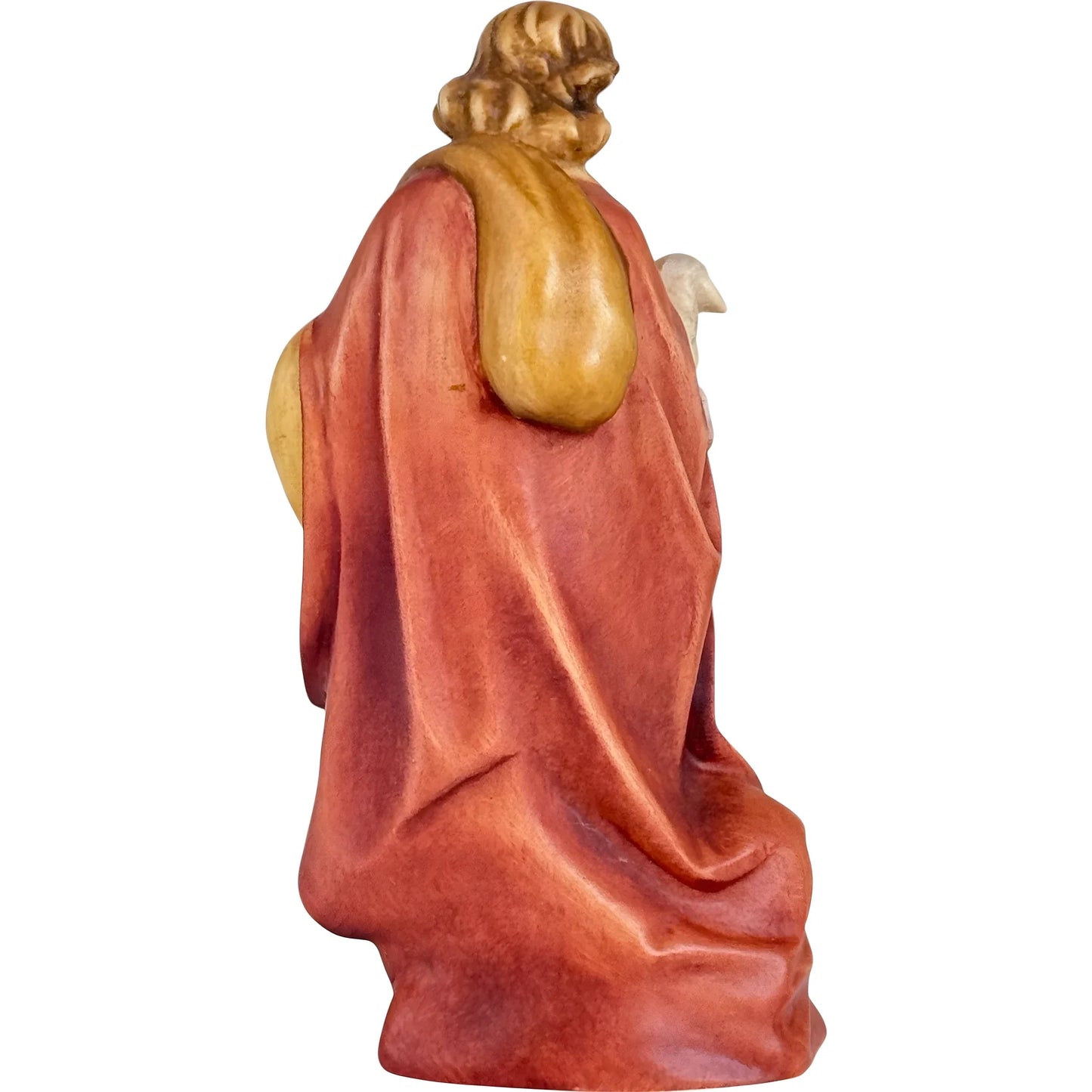 Pastor with Lamb - Maple Wood