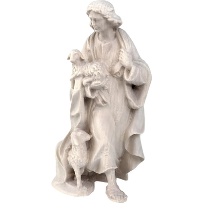 Pastor with Lamb - Maple Wood
