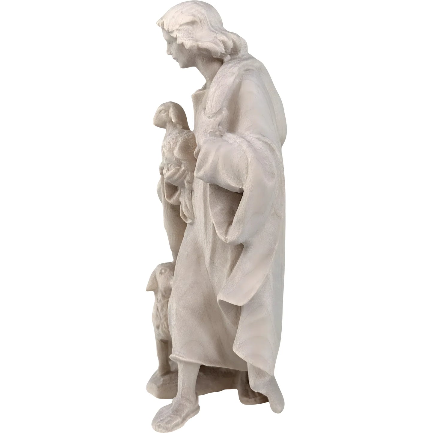 Pastor with Lamb - Maple Wood