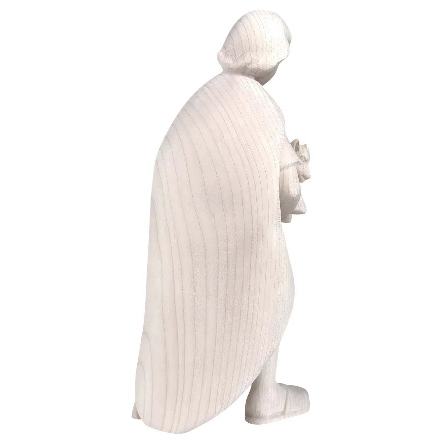 Shepherd with Lamb in Maple Wood