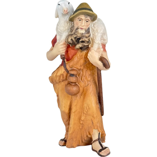 Shepherd with Lamb on Shoulders - Maple Wood