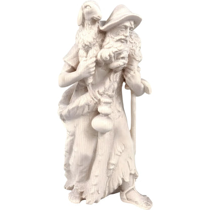 Shepherd with Lamb on Shoulders - Maple Wood
