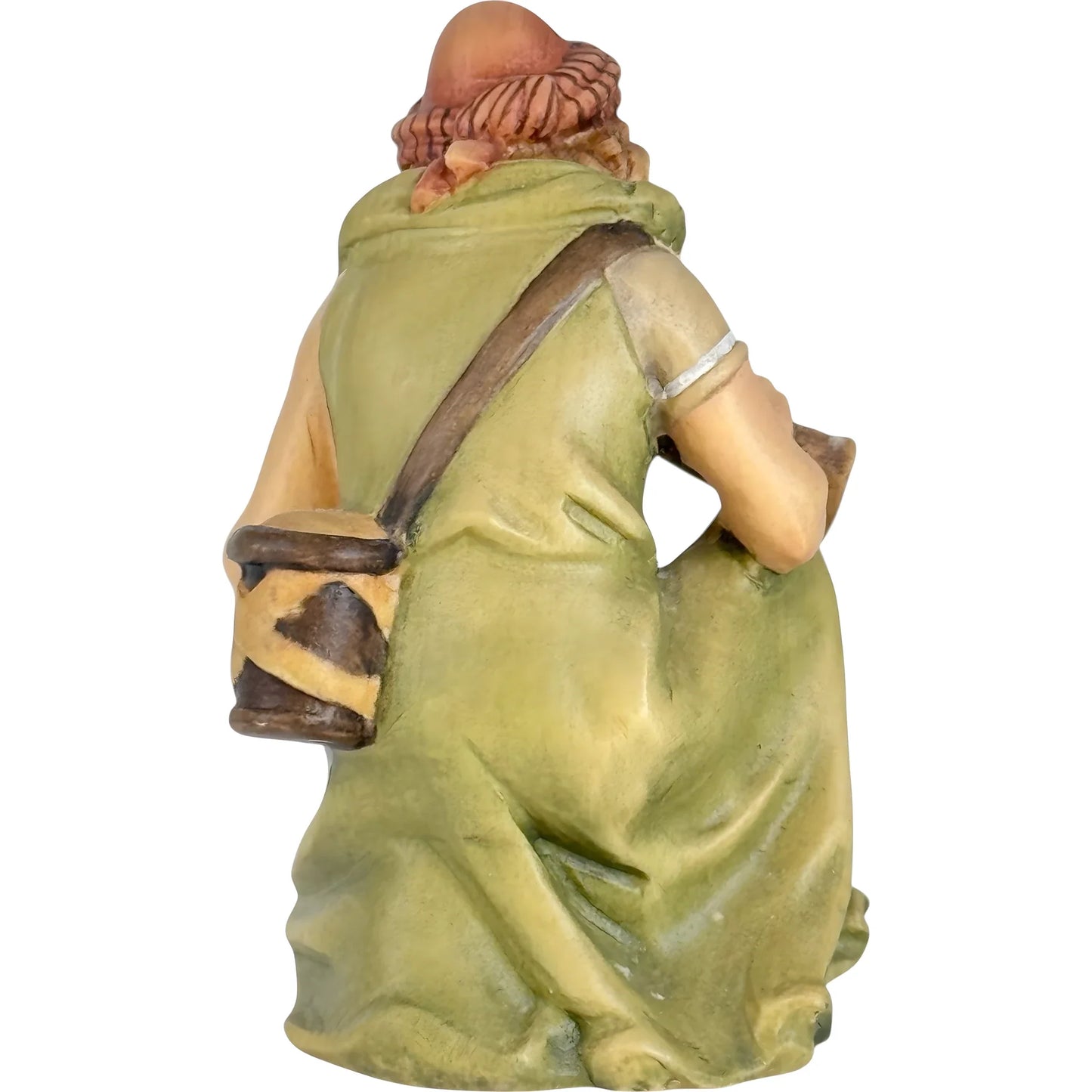 Shepherd with Horn and Lamb - Maple Wood