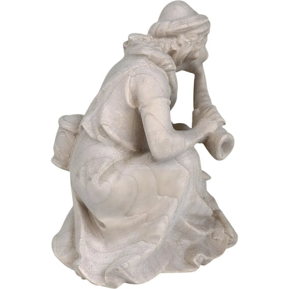 Shepherd with Horn and Lamb - Maple Wood