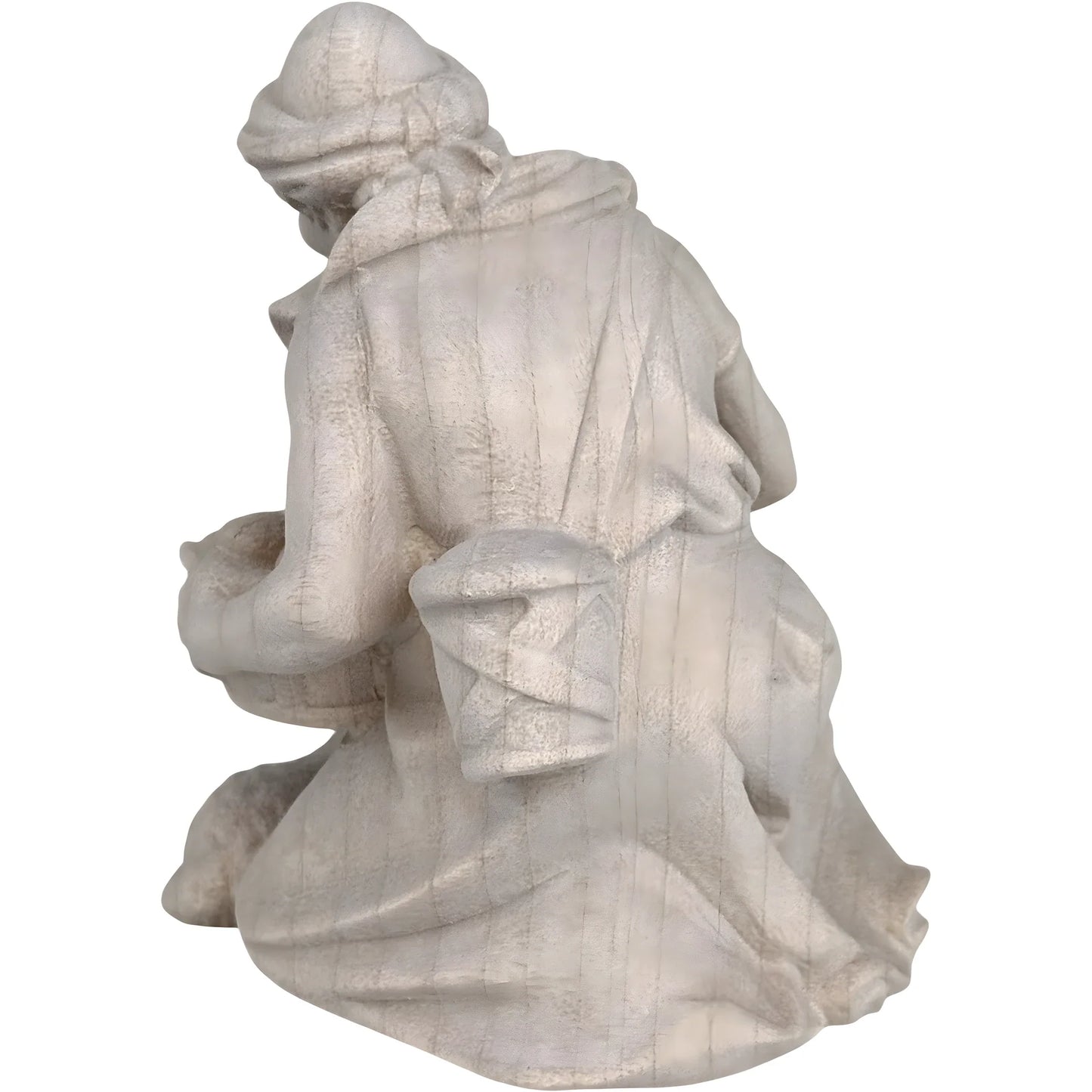 Shepherd with Horn and Lamb - Maple Wood