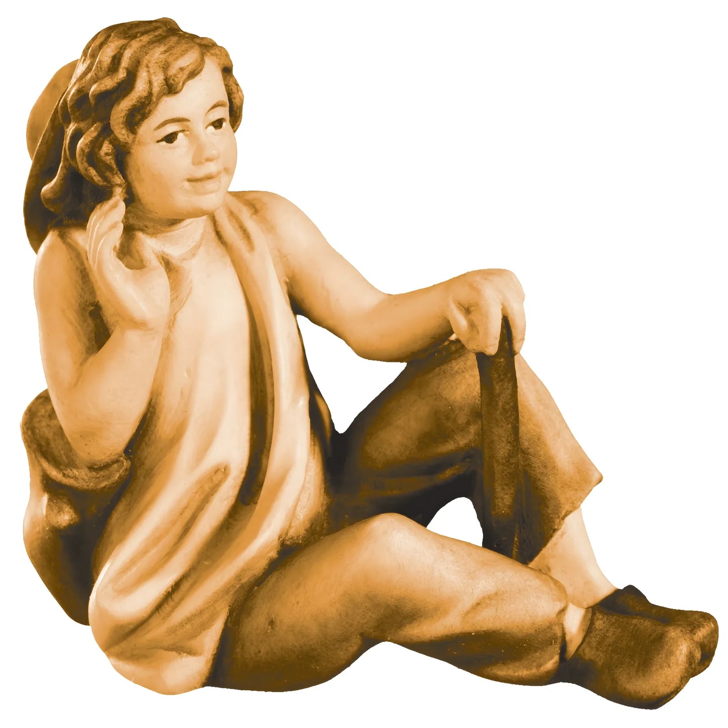 Sitting Shepherd - Maple Wood