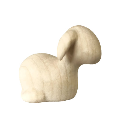 Sitting Sheep - Maple Wood