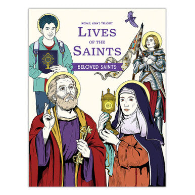 Michael Adams Best Loved Saints Colouring Book - 12/pk