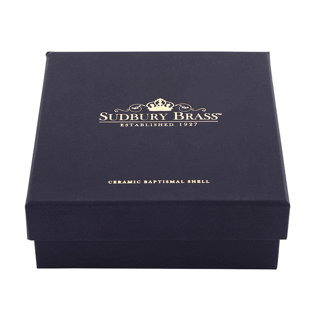 Porcelain Baptismal Shell in Gift Box
