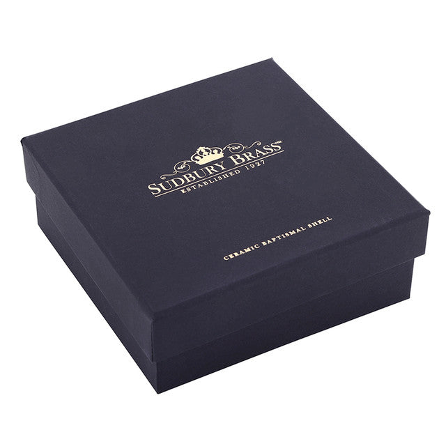 Porcelain Baptismal Shell in Gift Box