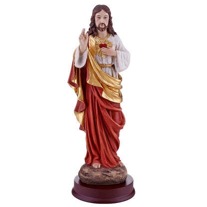 8¾" Sacred Heart Statue