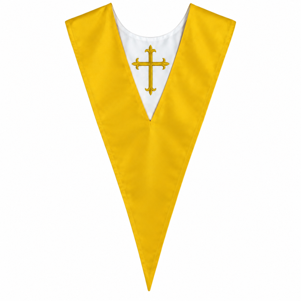 Choir Pennant Stole With Cross