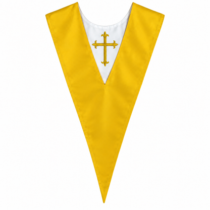 Choir Pennant Stole With Cross