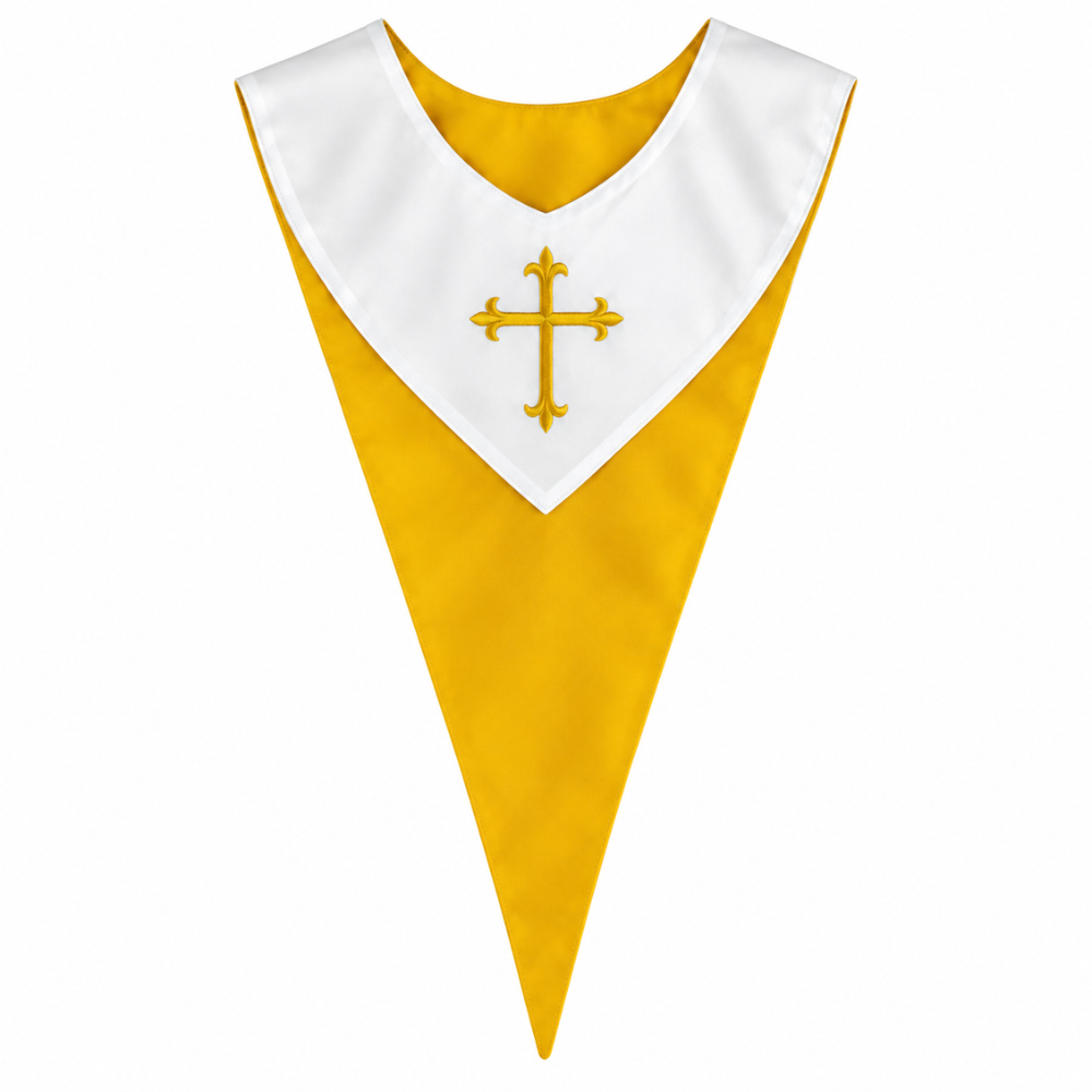 Choir Pennant Stole With Cross