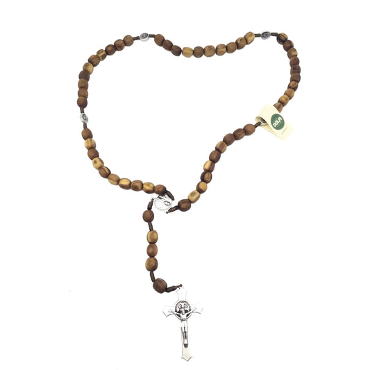 Wooden Rosary in Olive wood 18 inch