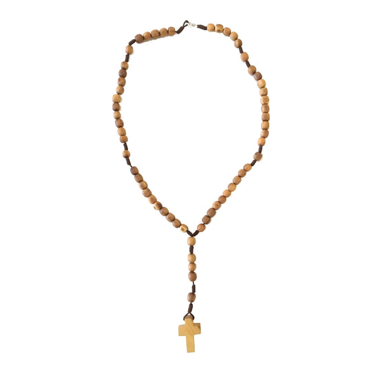 Rosary in Olive wood 14 inch