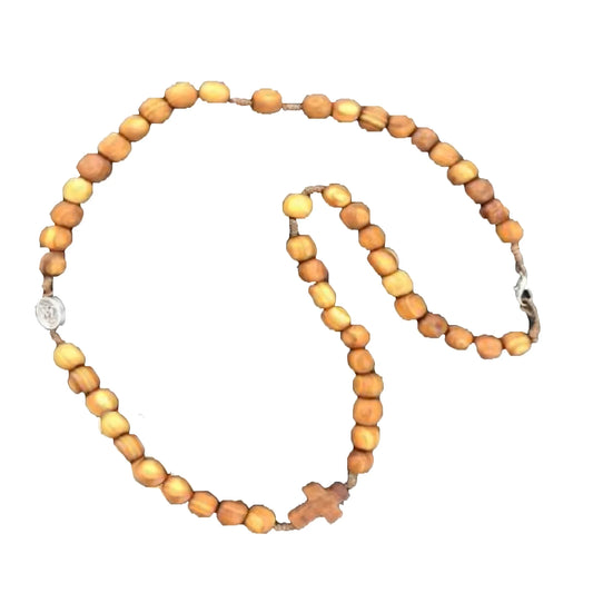 Rosary in Olive wood long 14 inch