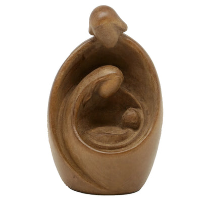 Modern Style Nativity Scene in wood
