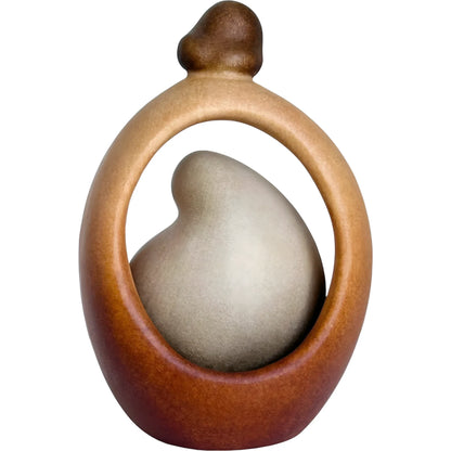Sacred Family Modern Minimalist Nativity Scene - Wood Sculpture