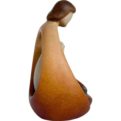 Sacred Family Modern Minimalist Nativity Scene - Wood Sculpture