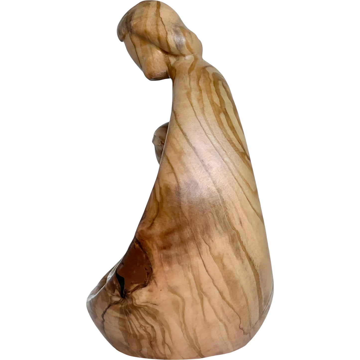 Sacred Family Modern Minimalist Nativity Scene - Wood Sculpture