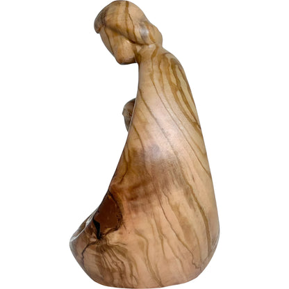 Sacred Family Modern Minimalist Nativity Scene - Wood Sculpture