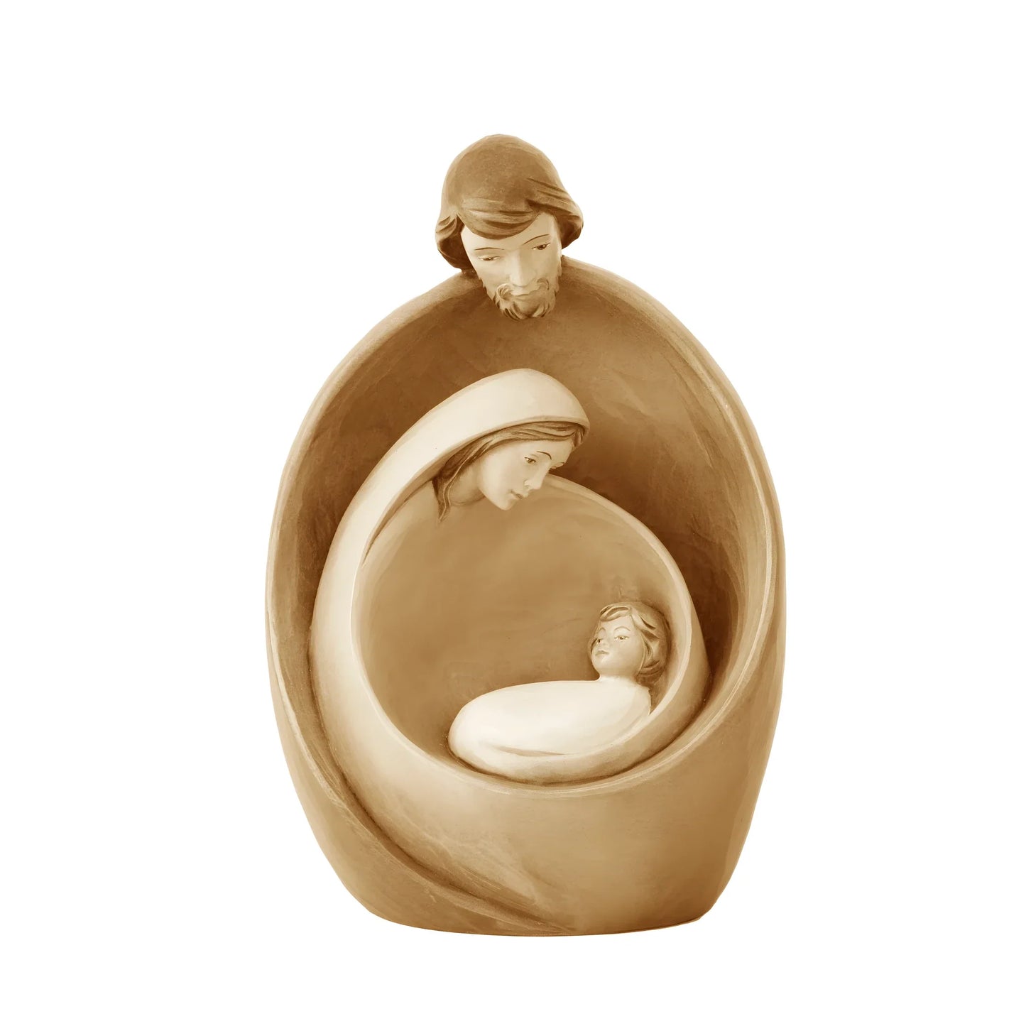 Holy Family Stylized Colored Dolfi in Artistic Fiber