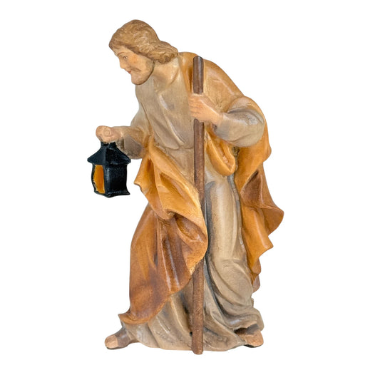 St. Joseph with Lantern - Maple Wood