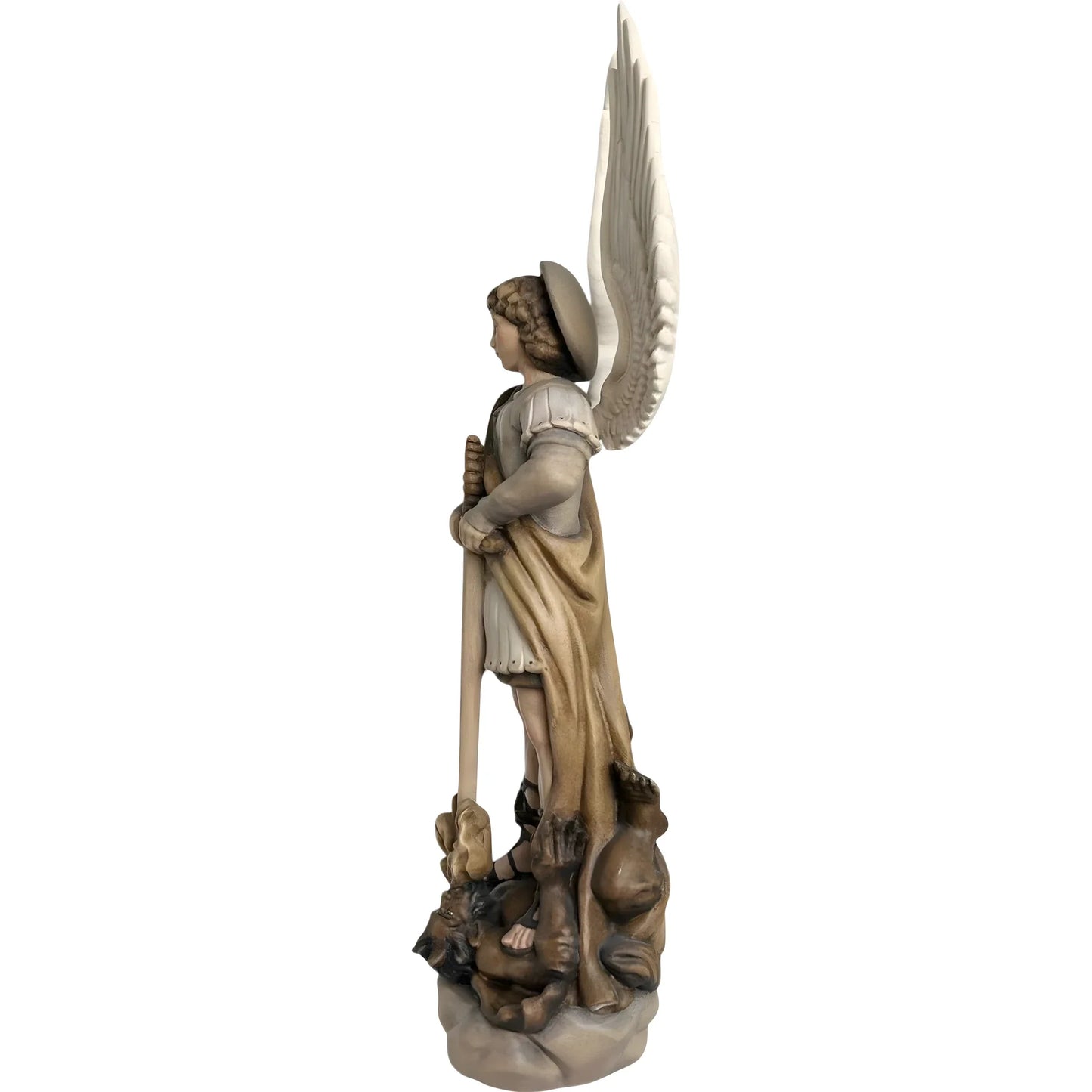 Saint Michael Archangel with Sword and Devil