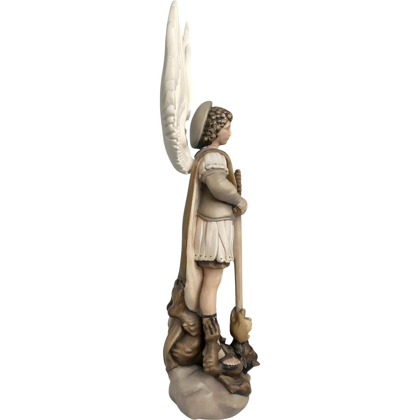 Saint Michael Archangel with Sword and Devil