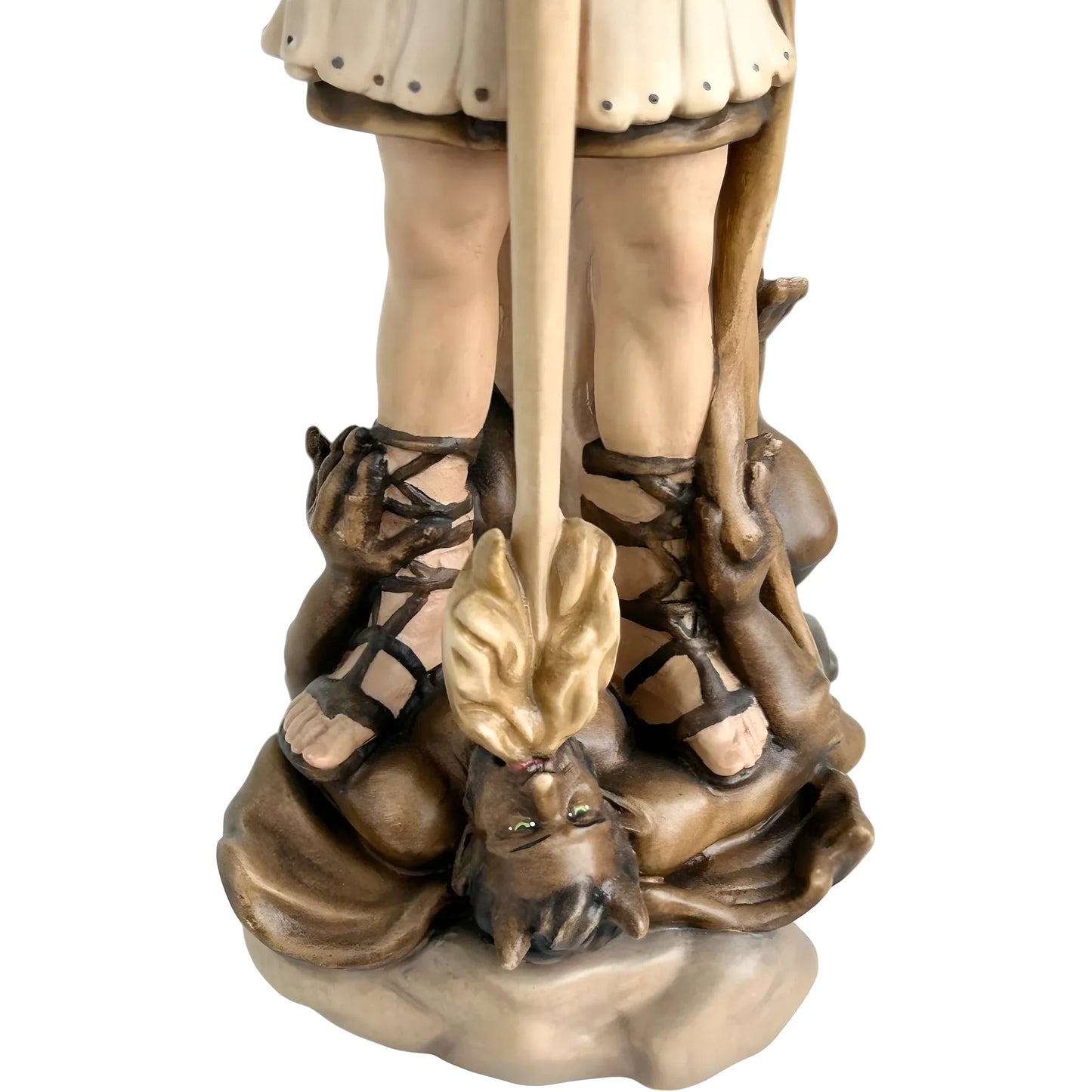 Saint Michael Archangel with Sword and Devil