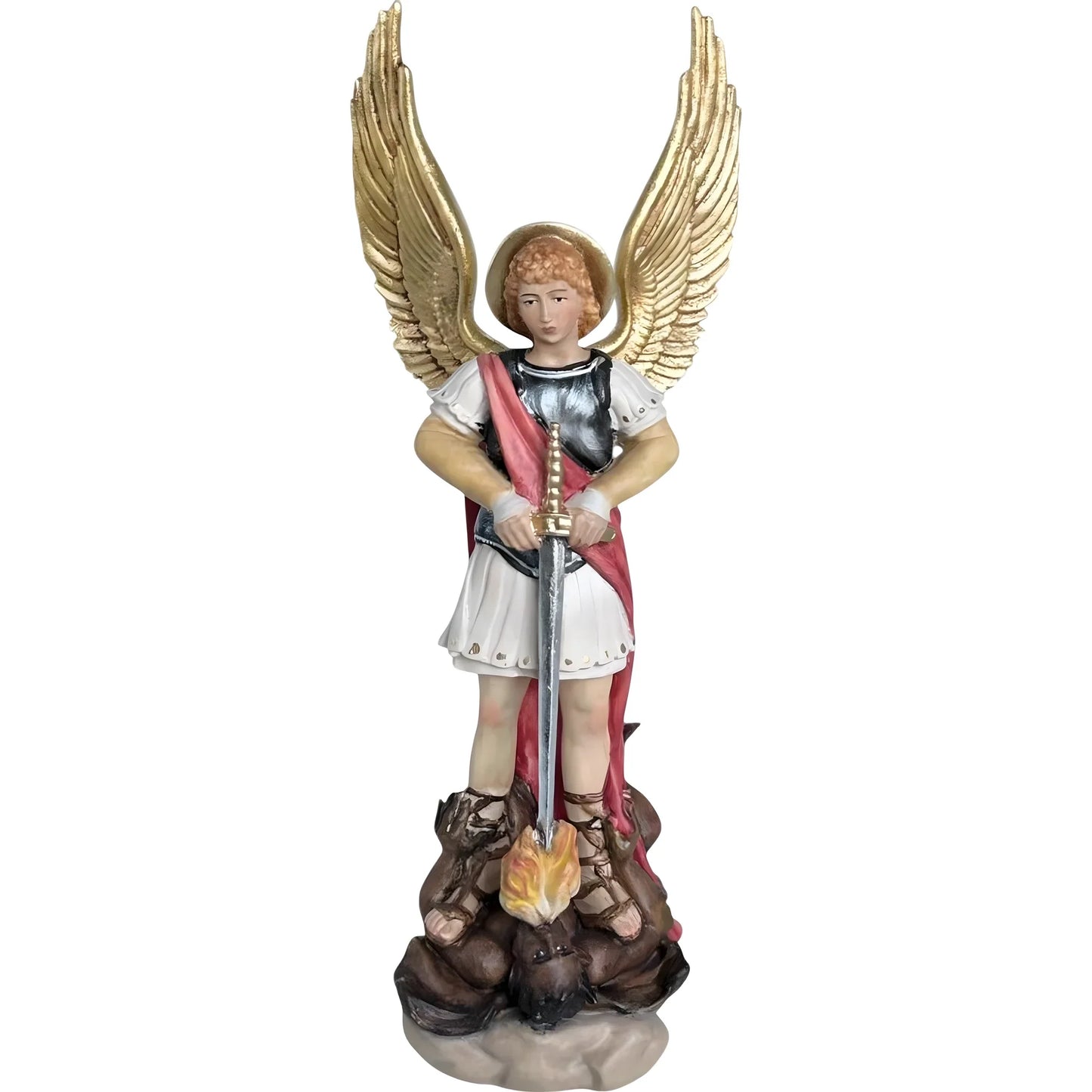 Saint Michael Archangel with Sword and Devil