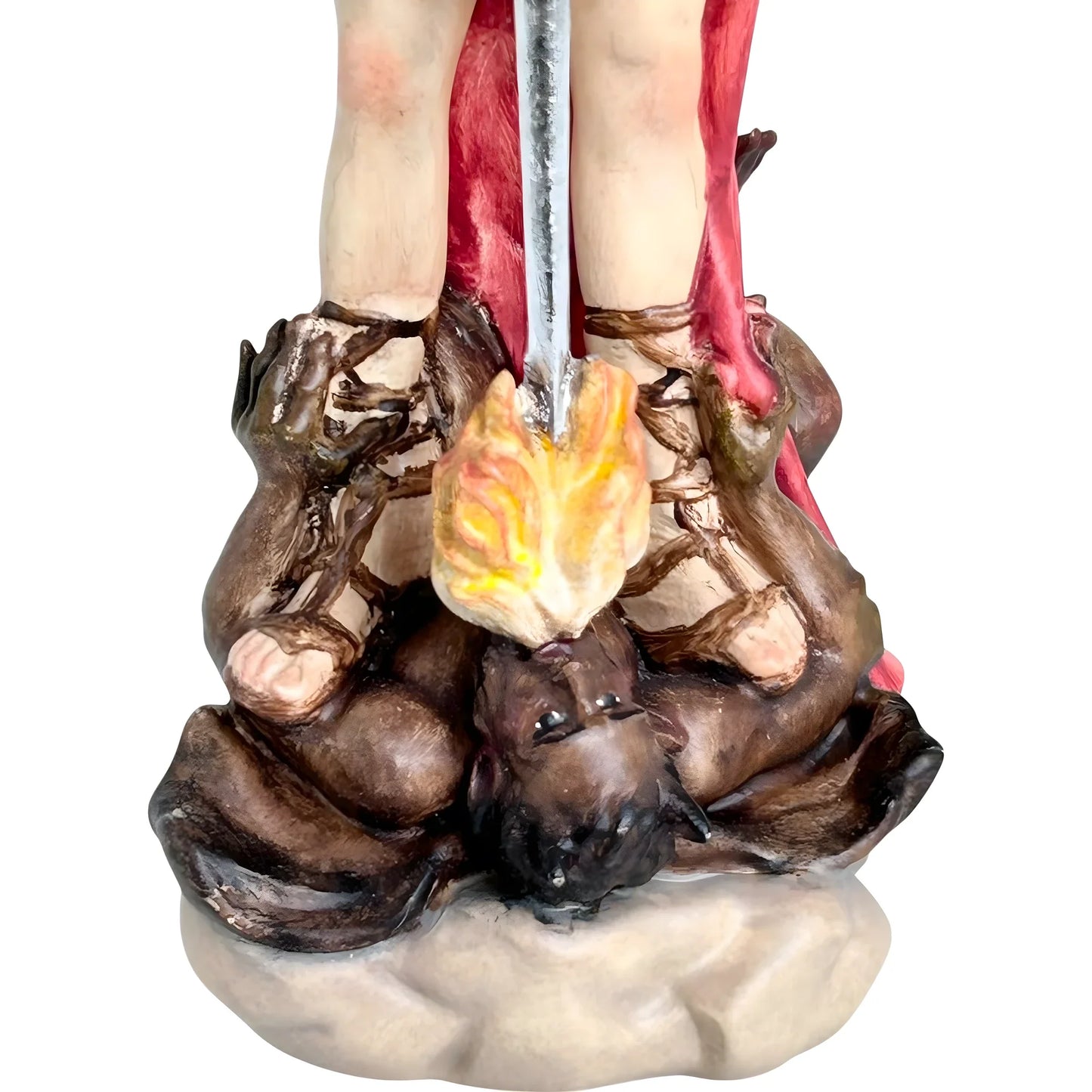 Saint Michael Archangel with Sword and Devil