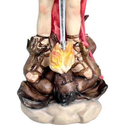 Saint Michael Archangel with Sword and Devil