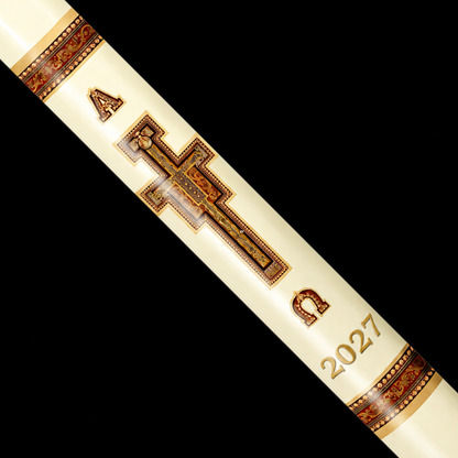 San Damiano Paschal Candle