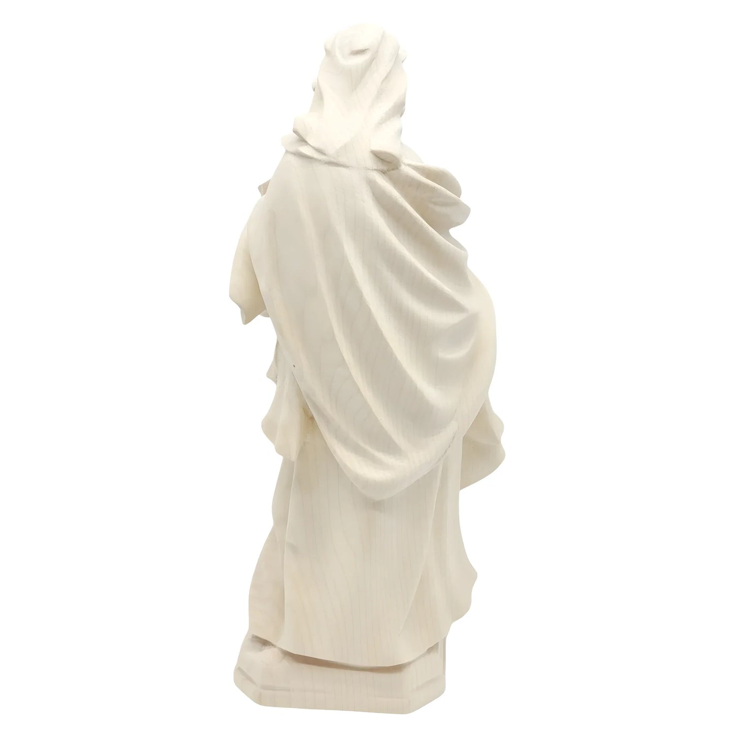 Saint Ursula Guide and Martyr, Hand-Carved Wood Statue from Val Gardena