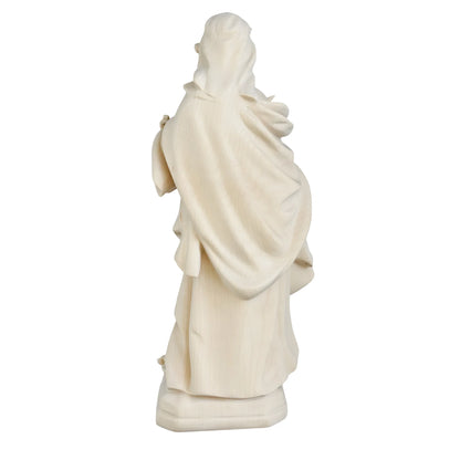 Saint Apollonia Carved Wood Statue, Patron Saint of Dentists