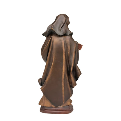 Saint Joan Mary de Maillé – Wood Carving from Val Gardena