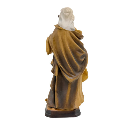 Saint Ottilia Hand-Carved Wood Statue