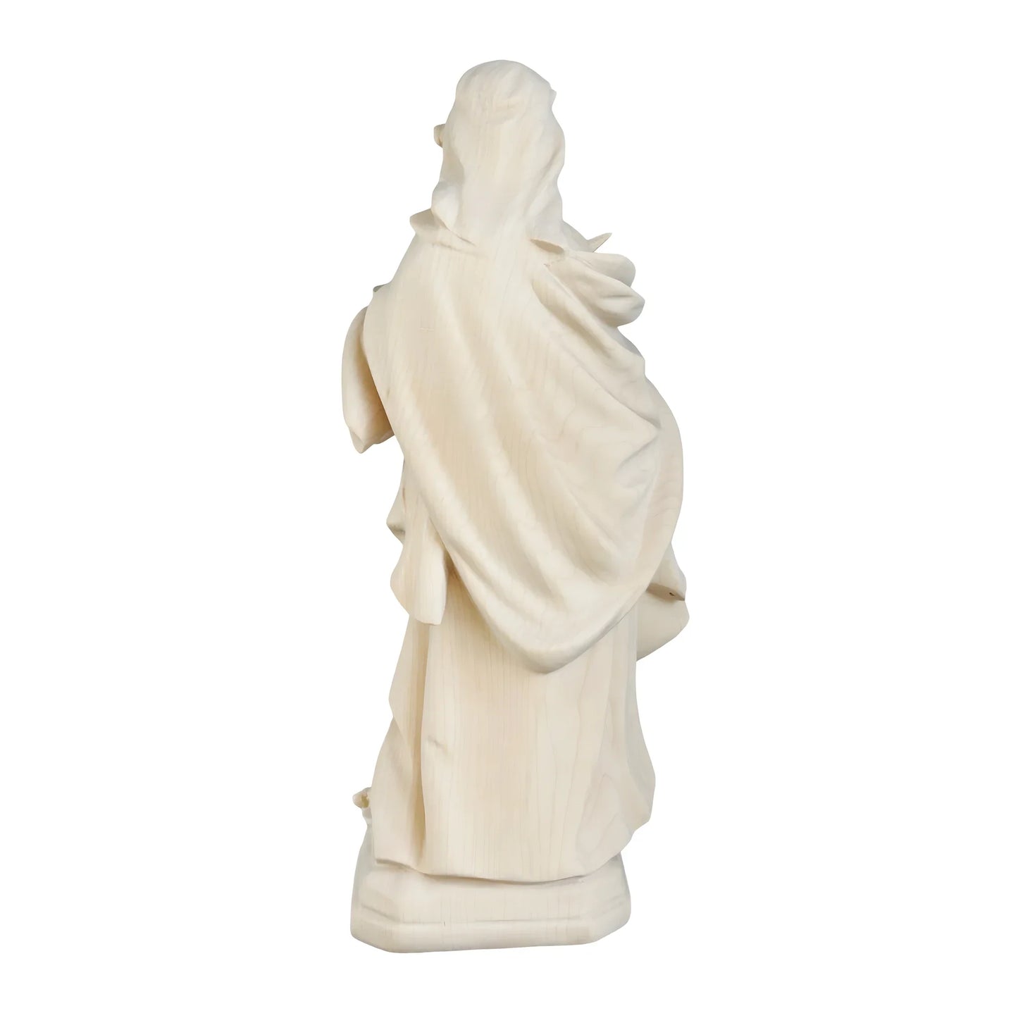 Saint Ottilia Hand-Carved Wood Statue