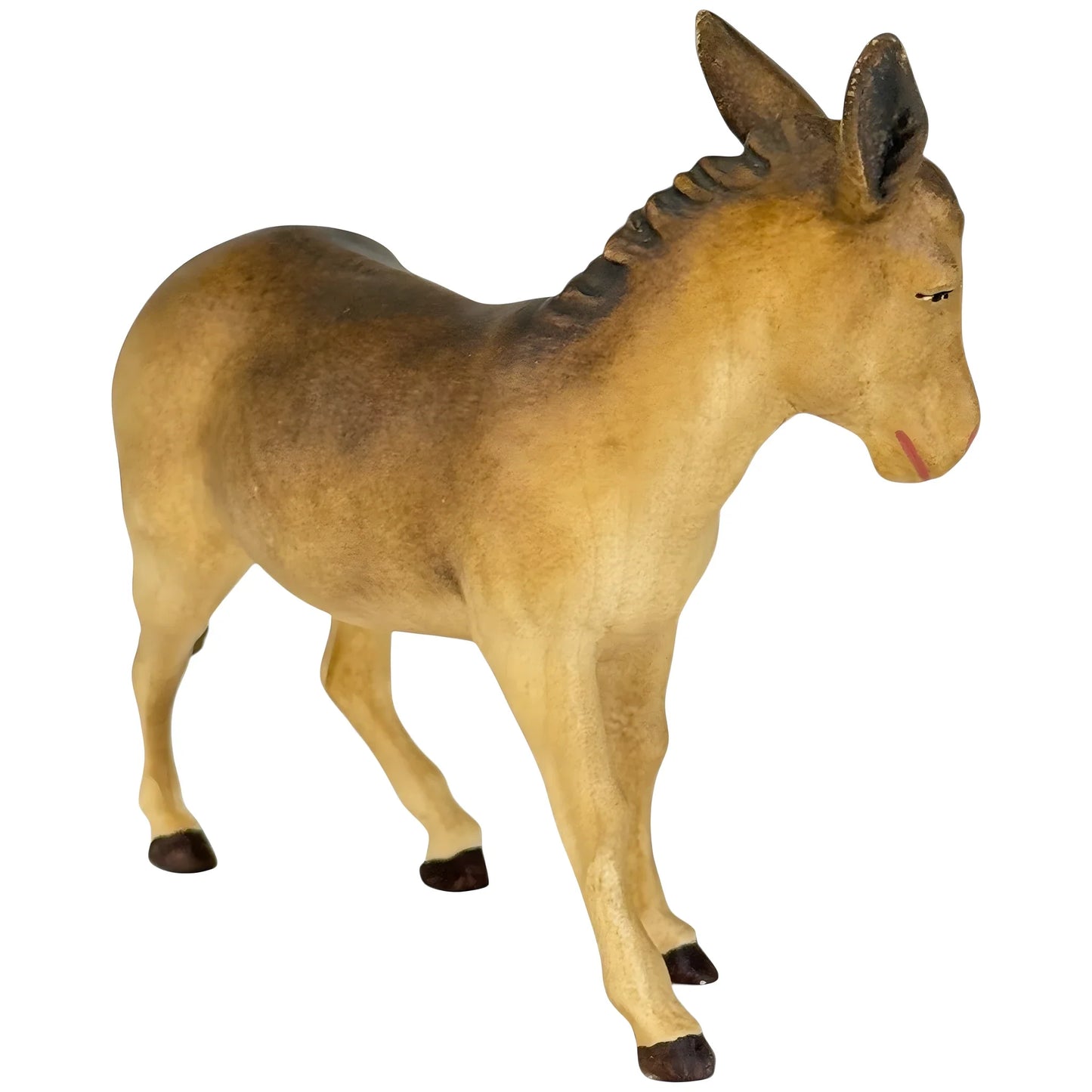 Standing Donkey in Maple Wood