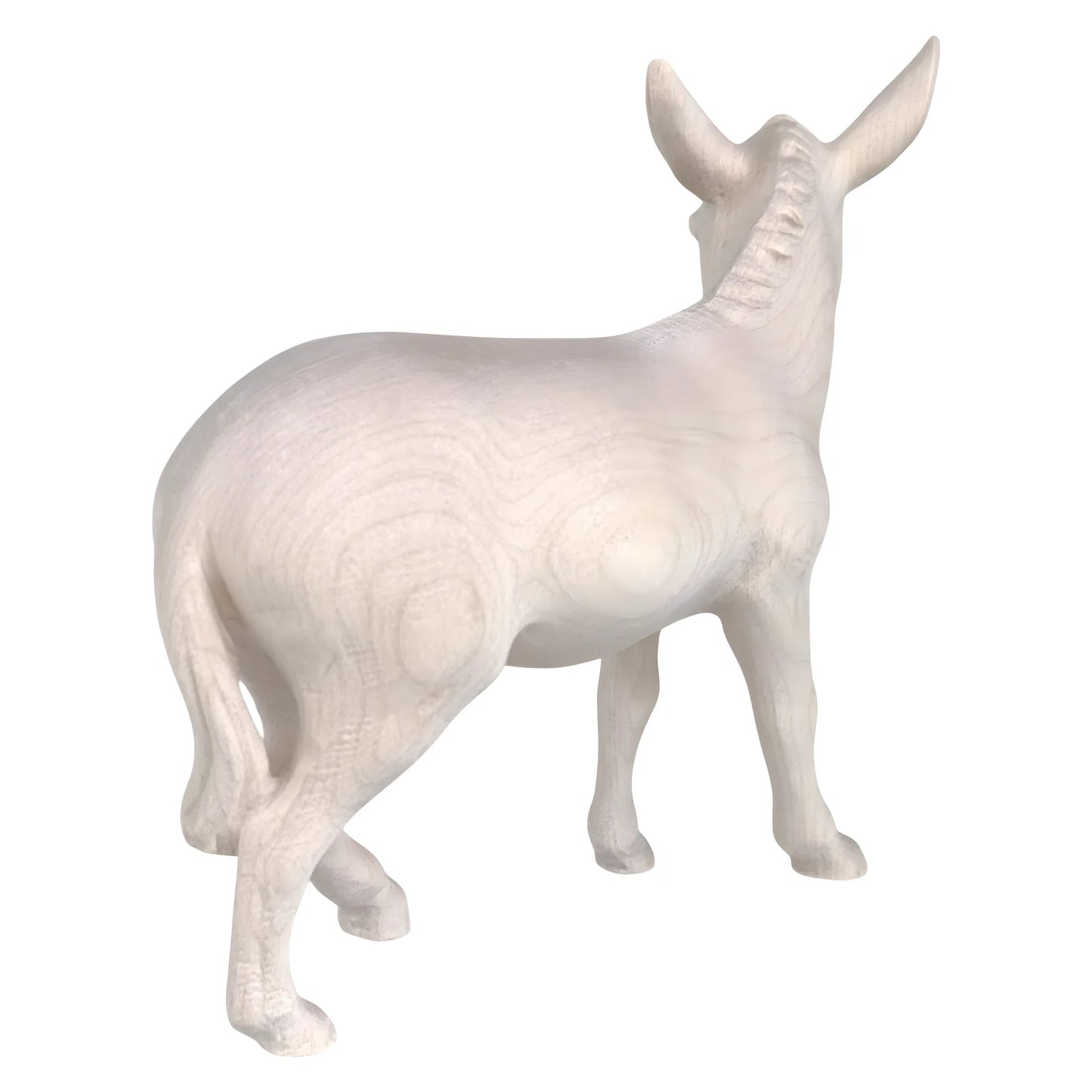 Standing Donkey in Maple Wood