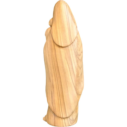 Modern Madonna and Child Sculpture in Maple and Lime wood Val Gardena