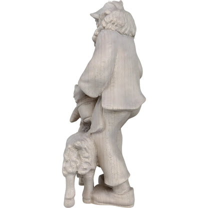 Shepherd with Goat and Kid - Maple Wood